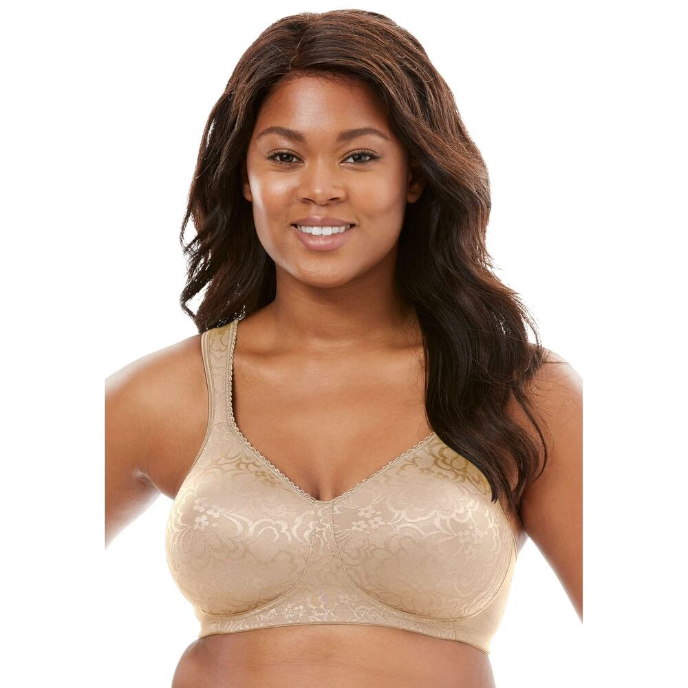 Playtex Women's 42DD Nude 18 Hour Ultimate Lift & Support Wireless Bra M37-24